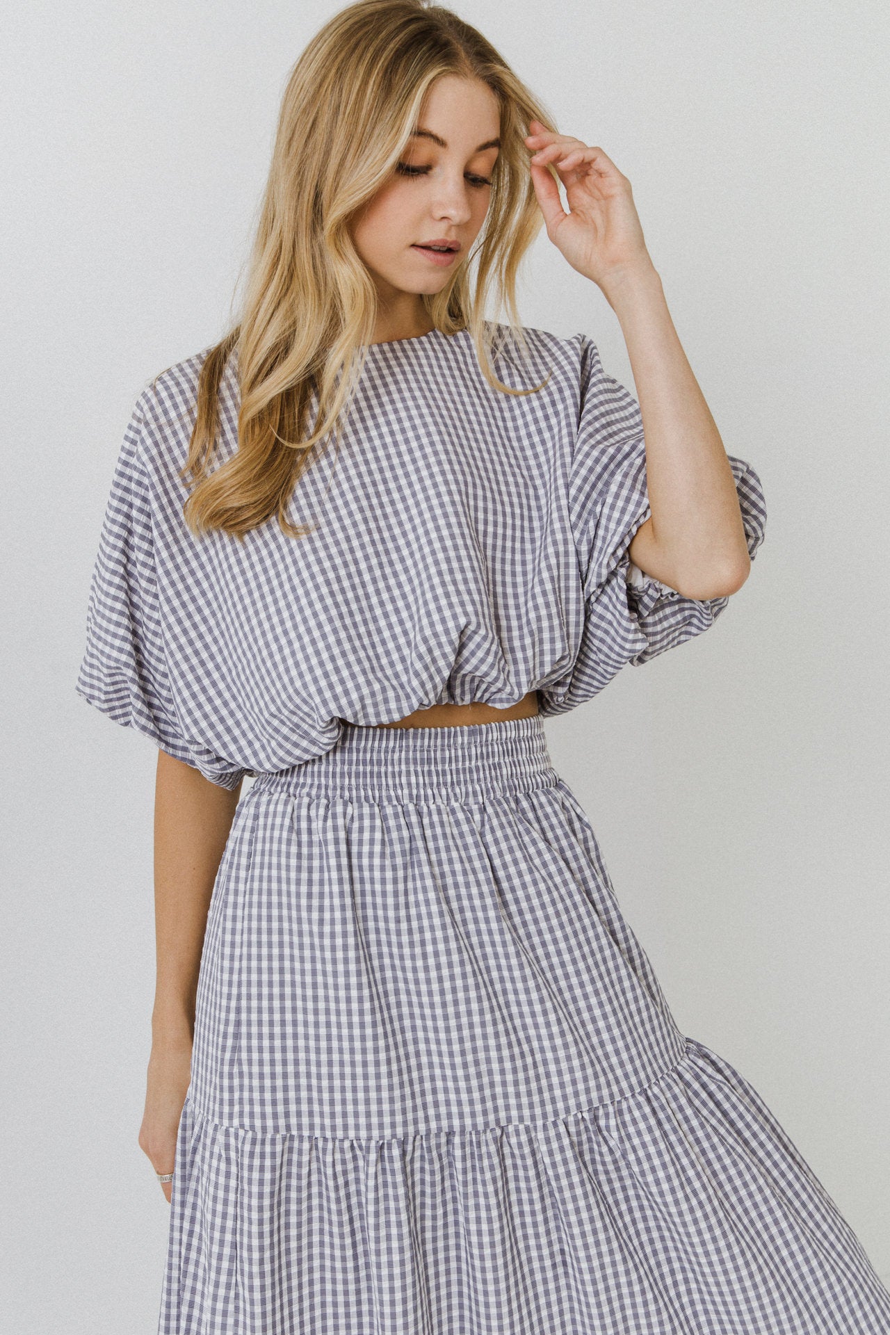 ENGLISH FACTORY - Voluminous Cropped Top - TOPS available at Objectrare