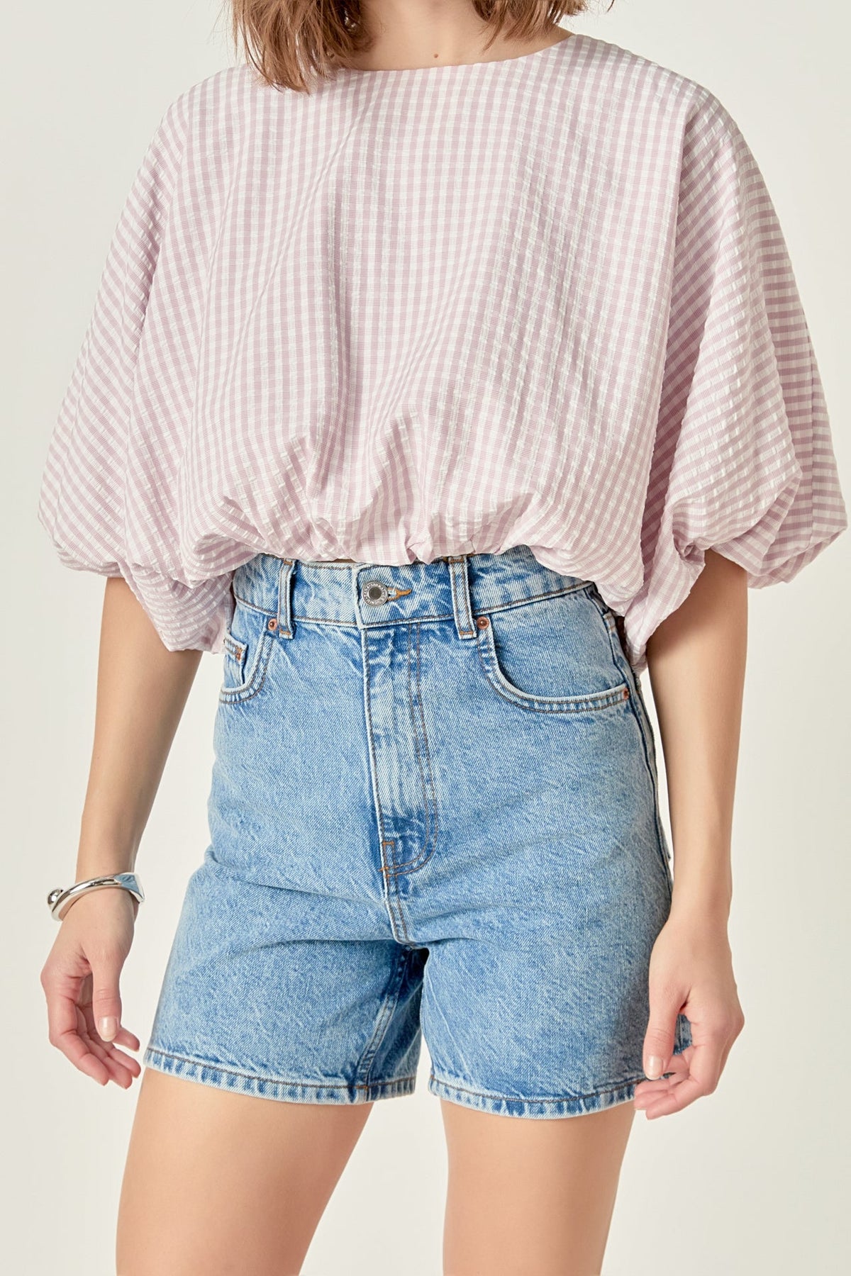 ENGLISH FACTORY - Voluminous Cropped Top - TOPS available at Objectrare