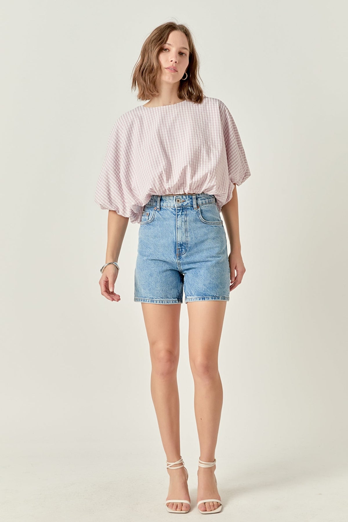 ENGLISH FACTORY - Voluminous Cropped Top - TOPS available at Objectrare