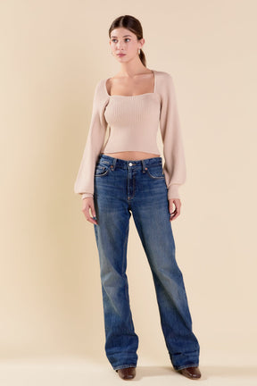 ENDLESS ROSE - Knitted Top - SWEATERS & KNITS available at Objectrare