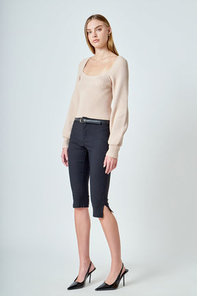 ENDLESS ROSE - Knitted Top - SWEATERS & KNITS available at Objectrare