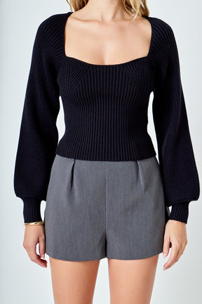 ENDLESS ROSE - Knitted Top - SWEATERS & KNITS available at Objectrare
