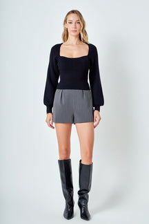 ENDLESS ROSE - Knitted Top - SWEATERS & KNITS available at Objectrare