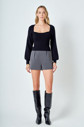 ENDLESS ROSE - Knitted Top - SWEATERS & KNITS available at Objectrare