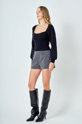 ENDLESS ROSE - Knitted Top - SWEATERS & KNITS available at Objectrare