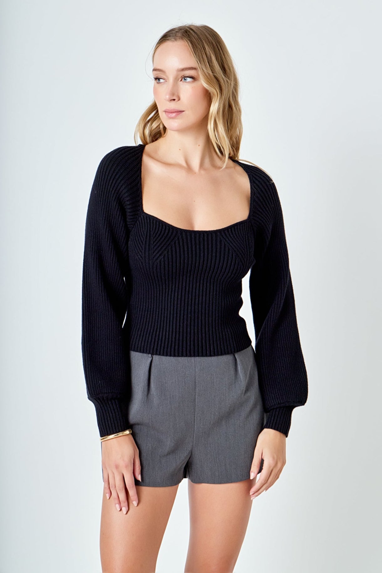 ENDLESS ROSE - Knitted Top - SWEATERS & KNITS available at Objectrare