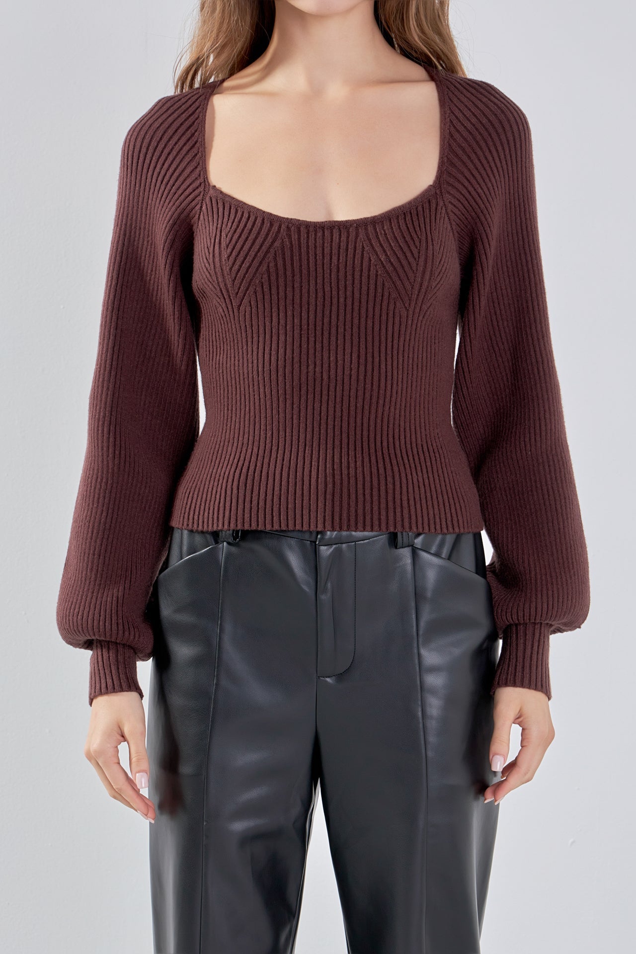 ENDLESS ROSE - Knitted Top - SWEATERS & KNITS available at Objectrare
