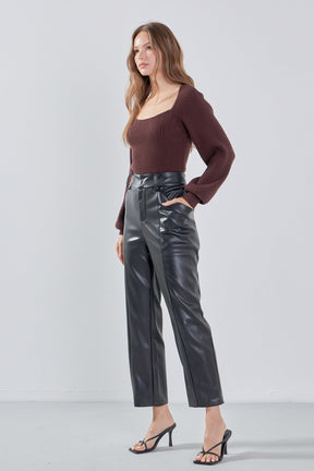 ENDLESS ROSE - Knitted Top - SWEATERS & KNITS available at Objectrare