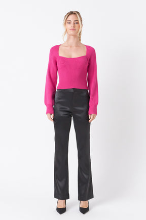 ENDLESS ROSE - Knitted Top - SWEATERS & KNITS available at Objectrare