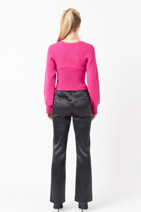 ENDLESS ROSE - Knitted Top - SWEATERS & KNITS available at Objectrare