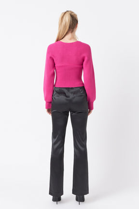 ENDLESS ROSE - Knitted Top - SWEATERS & KNITS available at Objectrare