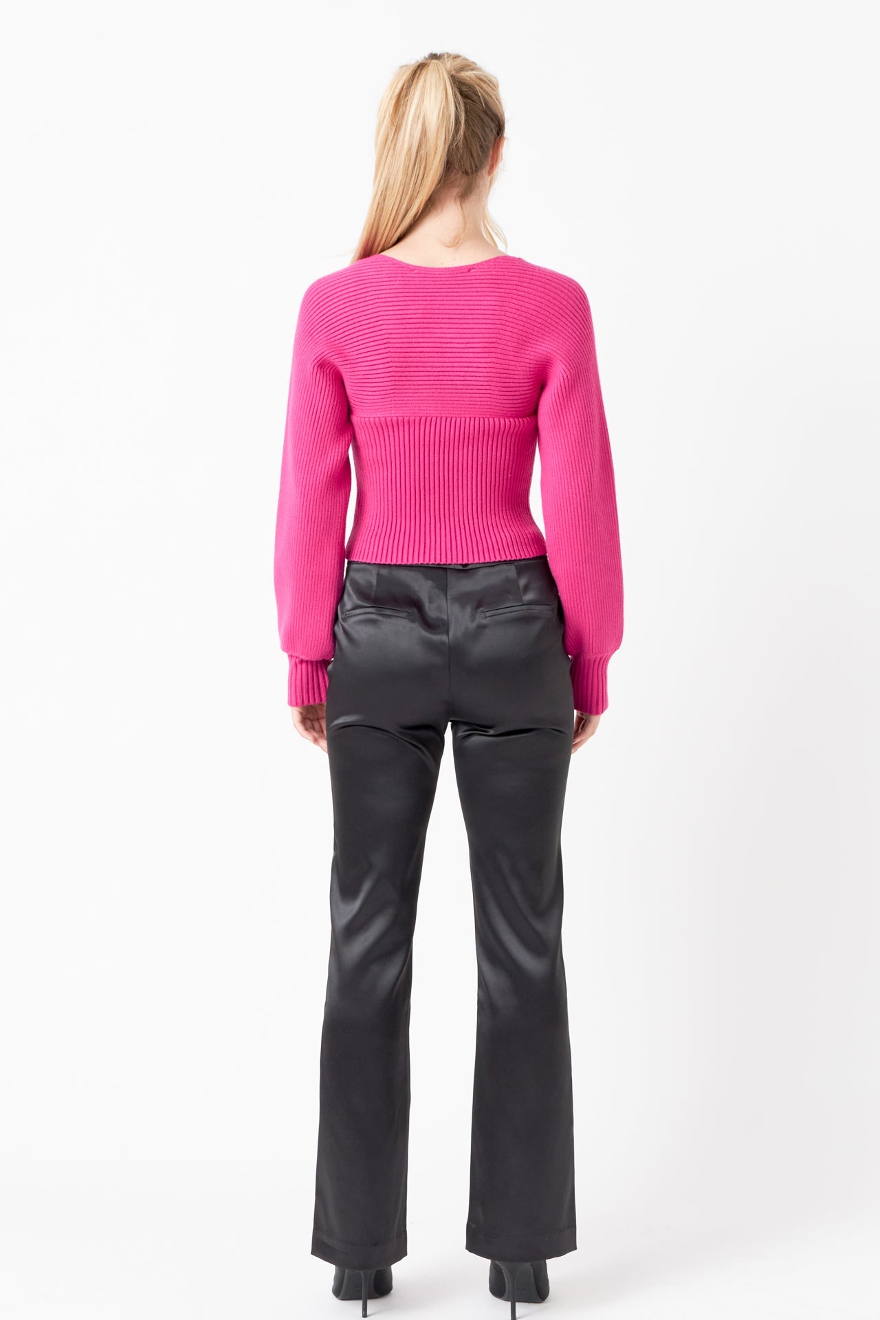 ENDLESS ROSE - Endless Rose - Knitted Top - SWEATERS & KNITS available at Objectrare