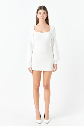 ENDLESS ROSE - Knitted Top - SWEATERS & KNITS available at Objectrare