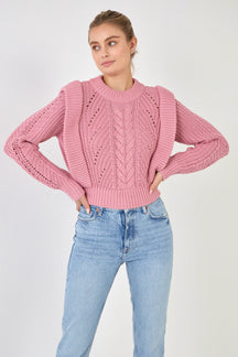 ENGLISH FACTORY - English Factory - Knitted Sweater - SWEATERS & KNITS available at Objectrare