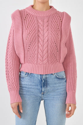 ENGLISH FACTORY - Knitted Sweater - SWEATERS & KNITS available at Objectrare