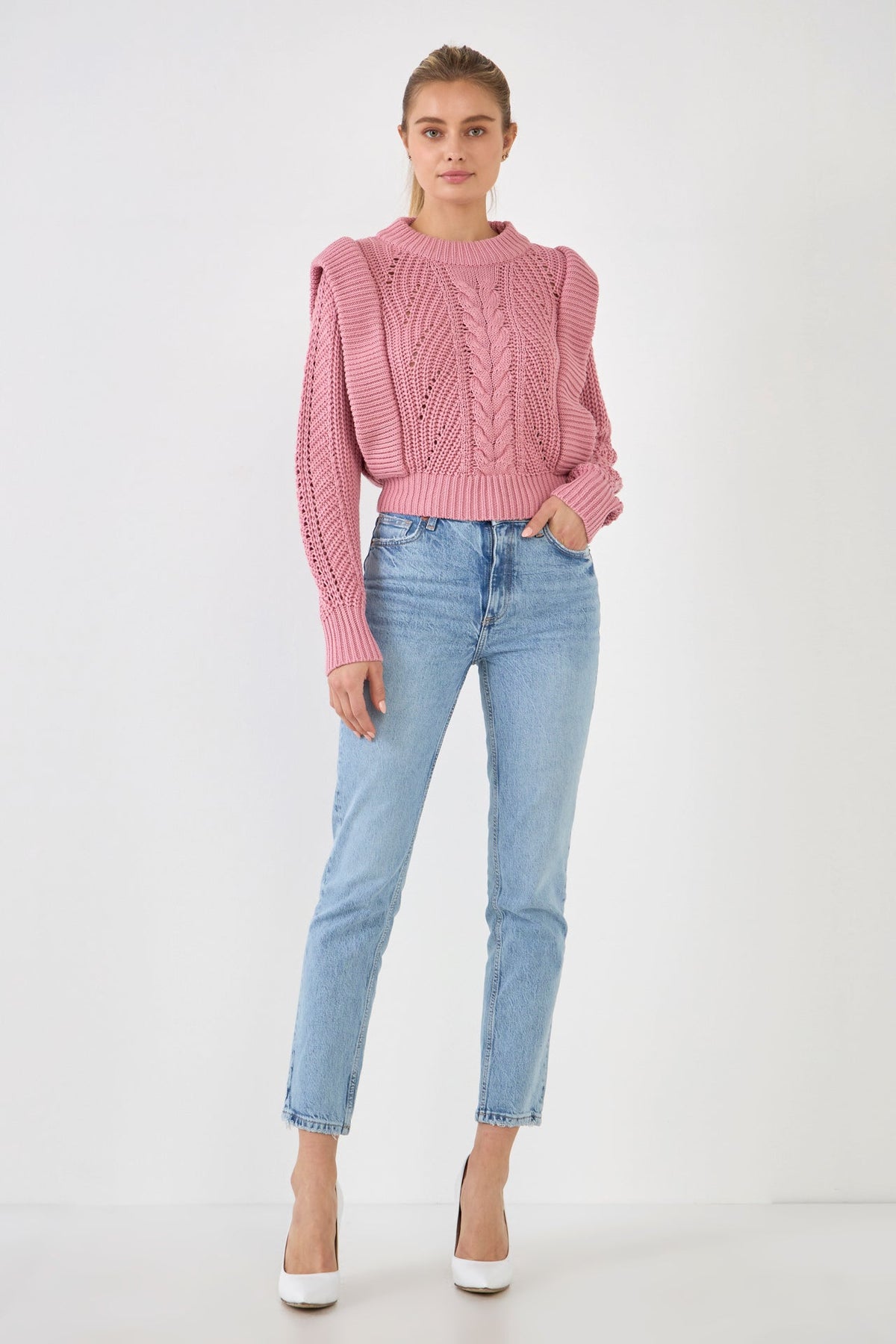 ENGLISH FACTORY - Knitted Sweater - SWEATERS & KNITS available at Objectrare