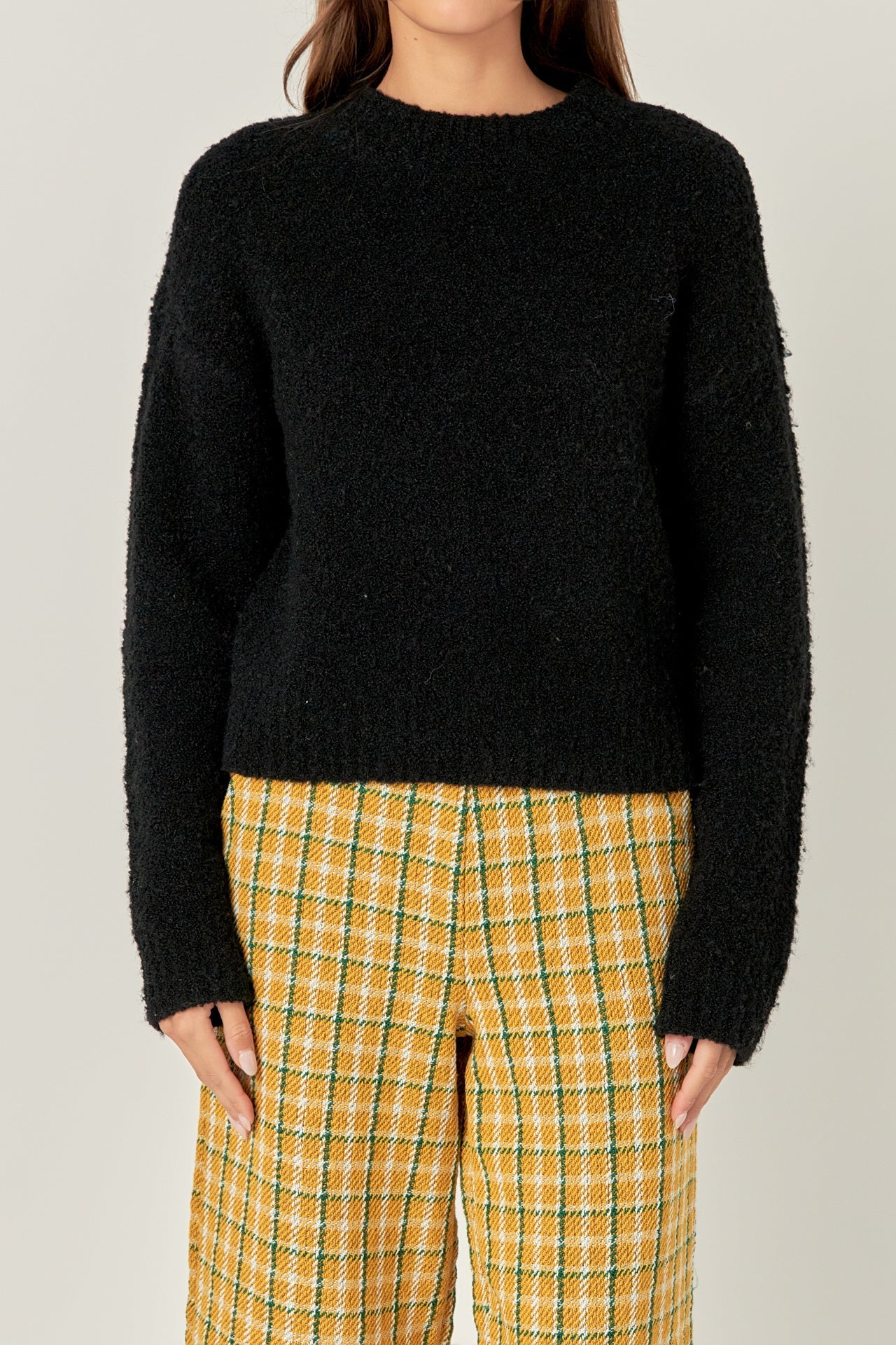 English Factory - Cozy Roundneck Sweater