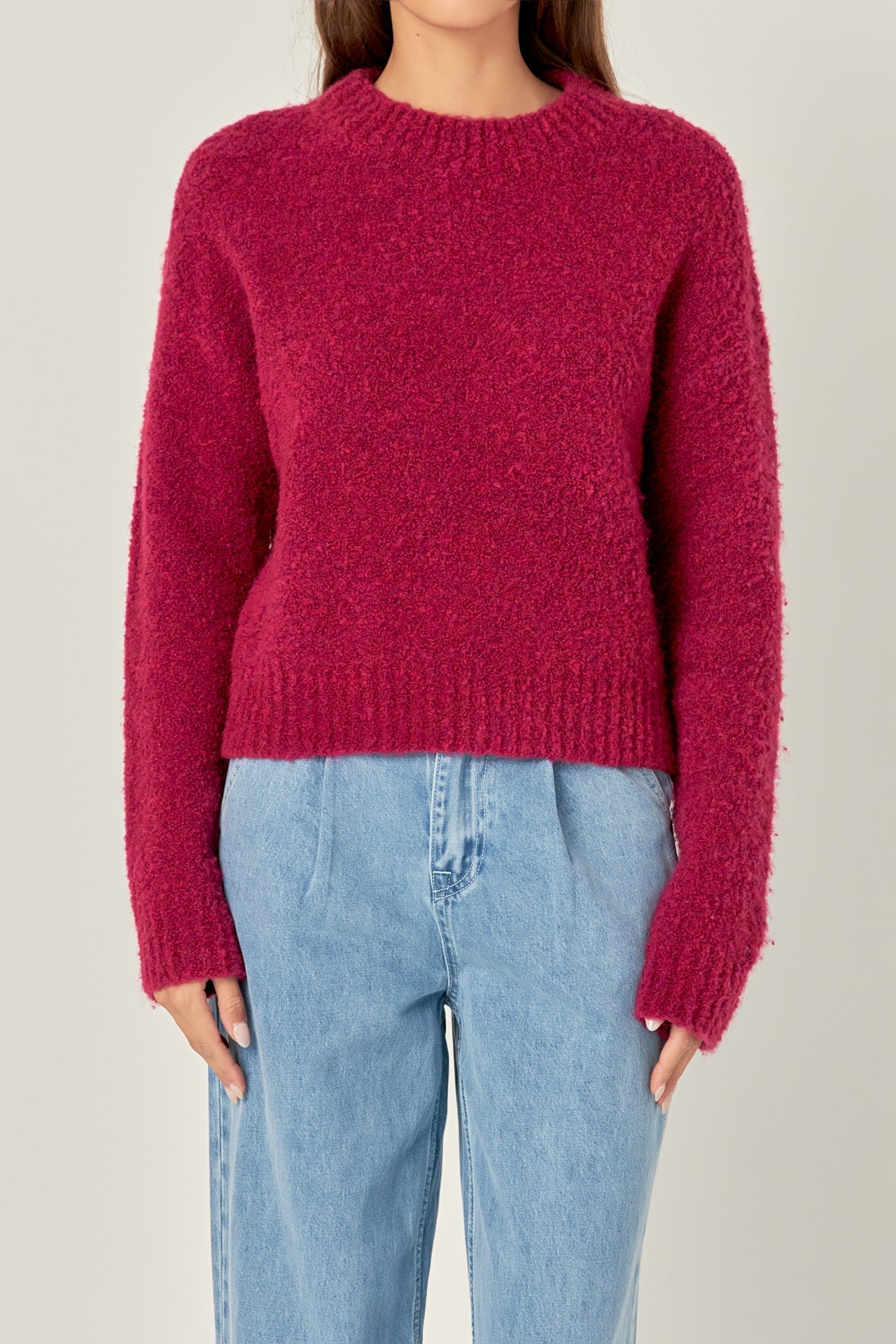 English Factory - Cozy Roundneck Sweater