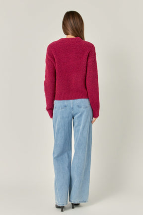 English Factory - Cozy Roundneck Sweater