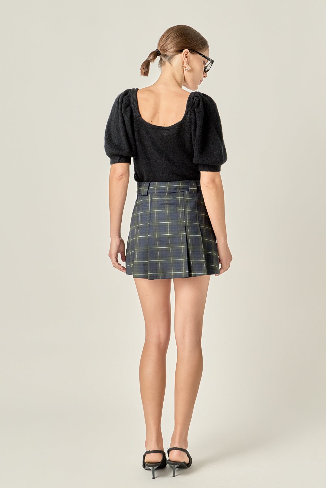 ENGLISH FACTORY - Puff Sleeve Sweater - SWEATERS & KNITS available at Objectrare