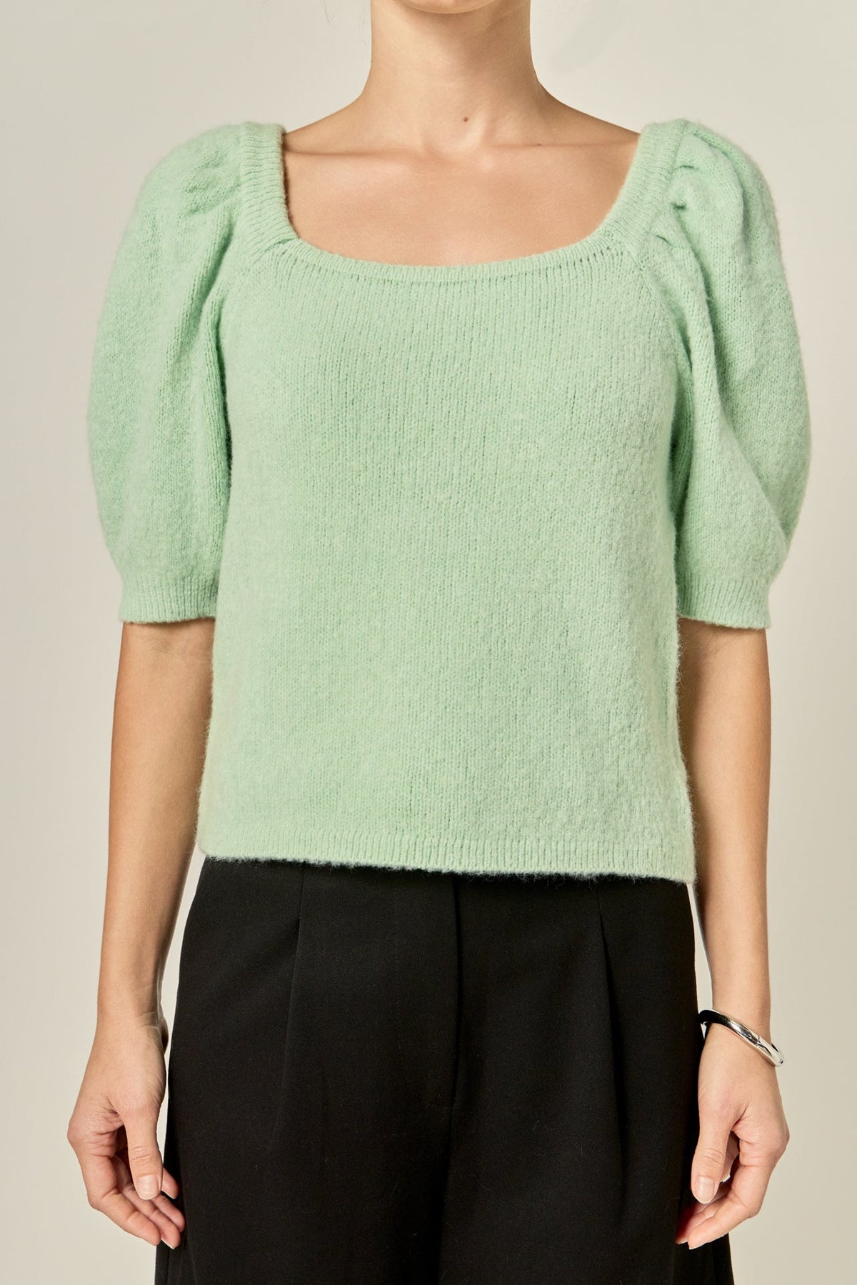 Puff Sleeve Sweater