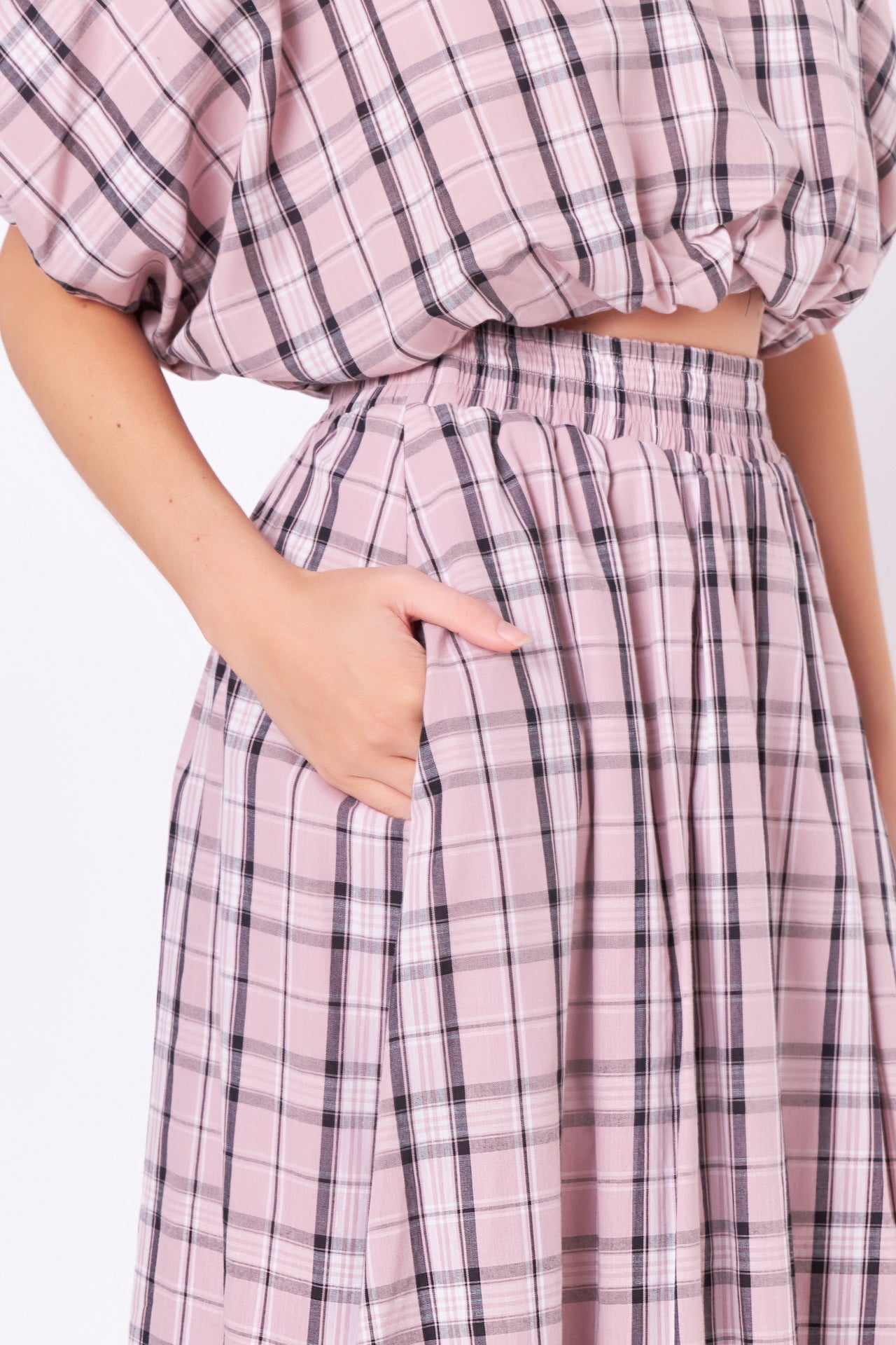 ENGLISH FACTORY - English Factory - Plaid Maxi Skirt - SKIRTS available at Objectrare