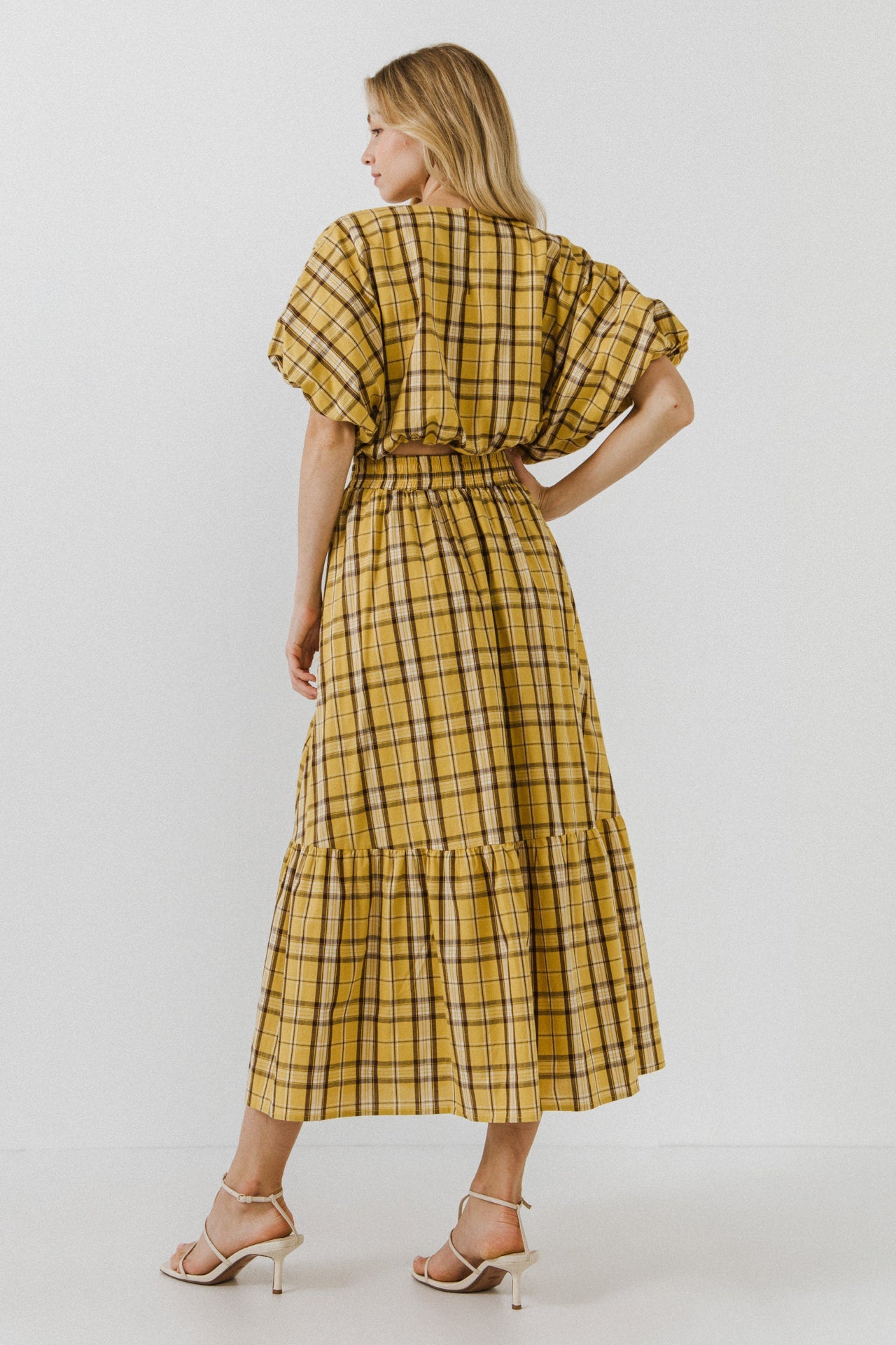 ENGLISH FACTORY - English Factory - Plaid Maxi Skirt - SKIRTS available at Objectrare