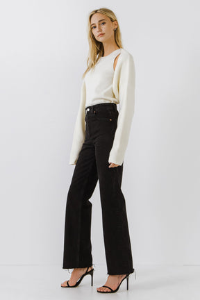 ENDLESS ROSE - Knit Set - SWEATERS & KNITS available at Objectrare