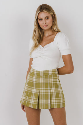 ENGLISH FACTORY - English Factory - Women Woven Shorts - SKIRTS available at Objectrare