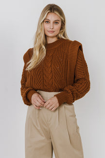 ENGLISH FACTORY - Knitted Sweater - SWEATERS & KNITS available at Objectrare