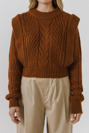 ENGLISH FACTORY - Knitted Sweater - SWEATERS & KNITS available at Objectrare