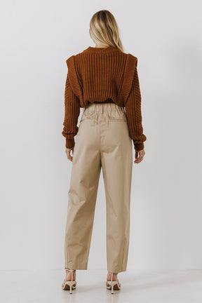 ENGLISH FACTORY - Knitted Sweater - SWEATERS & KNITS available at Objectrare