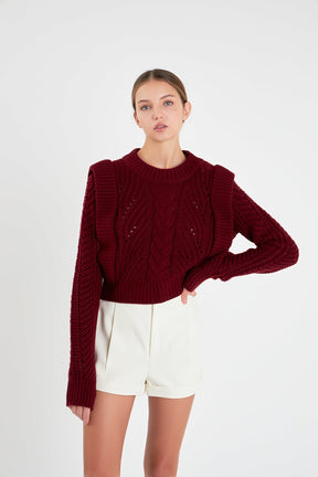 ENGLISH FACTORY - Knitted Sweater - SWEATERS & KNITS available at Objectrare