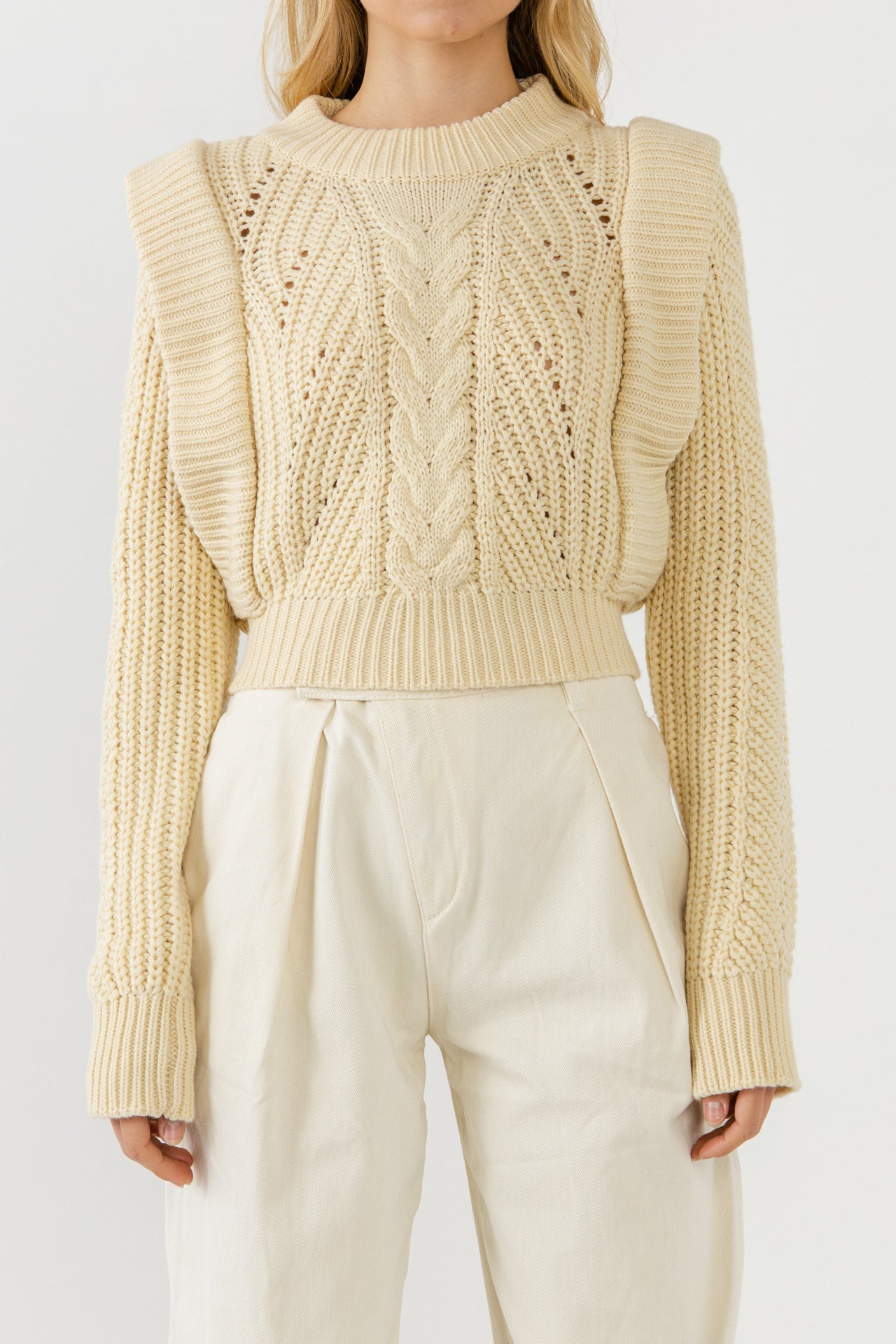 ENGLISH FACTORY - Knitted Sweater - SWEATERS & KNITS available at Objectrare