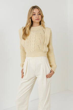 ENGLISH FACTORY - Knitted Sweater - SWEATERS & KNITS available at Objectrare
