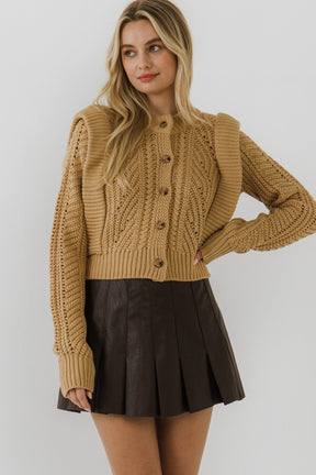 ENGLISH FACTORY - English Factory - Women Knit Cardigan - CARDIGANS available at Objectrare