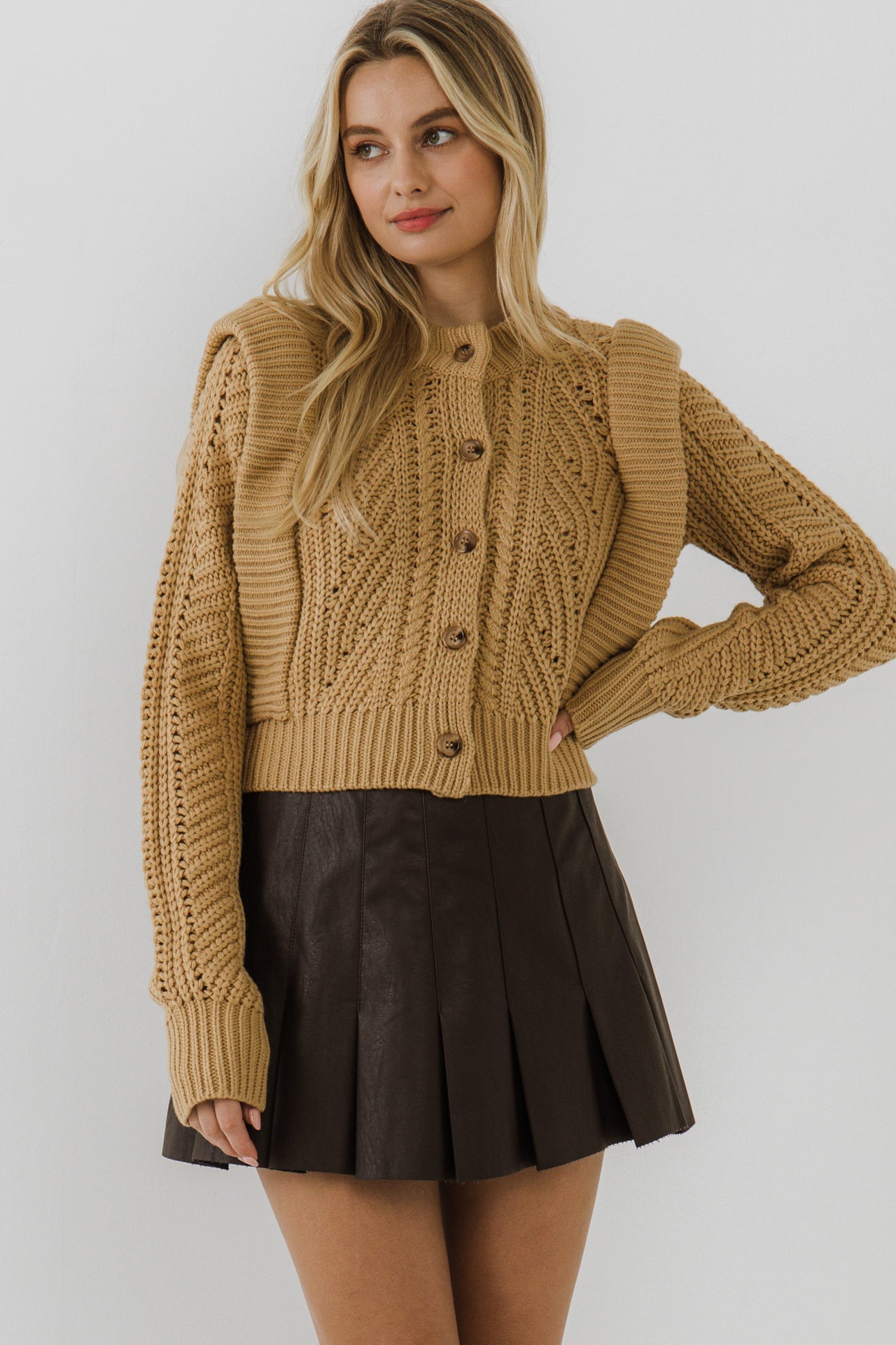 ENGLISH FACTORY - Women Knit Cardigan - SWEATERS & KNITS available at Objectrare