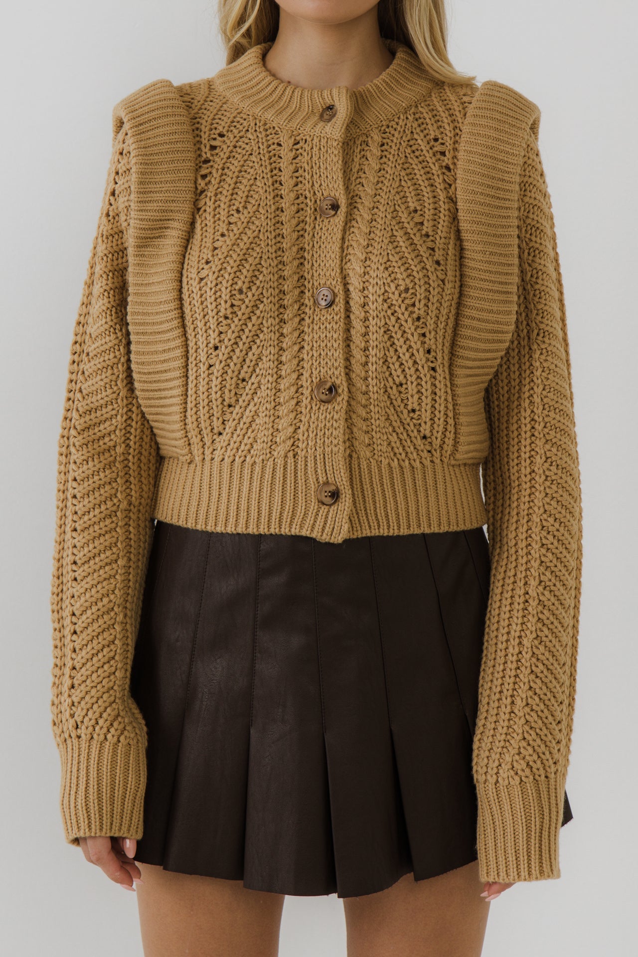 ENGLISH FACTORY - English Factory - Women Knit Cardigan - CARDIGANS available at Objectrare