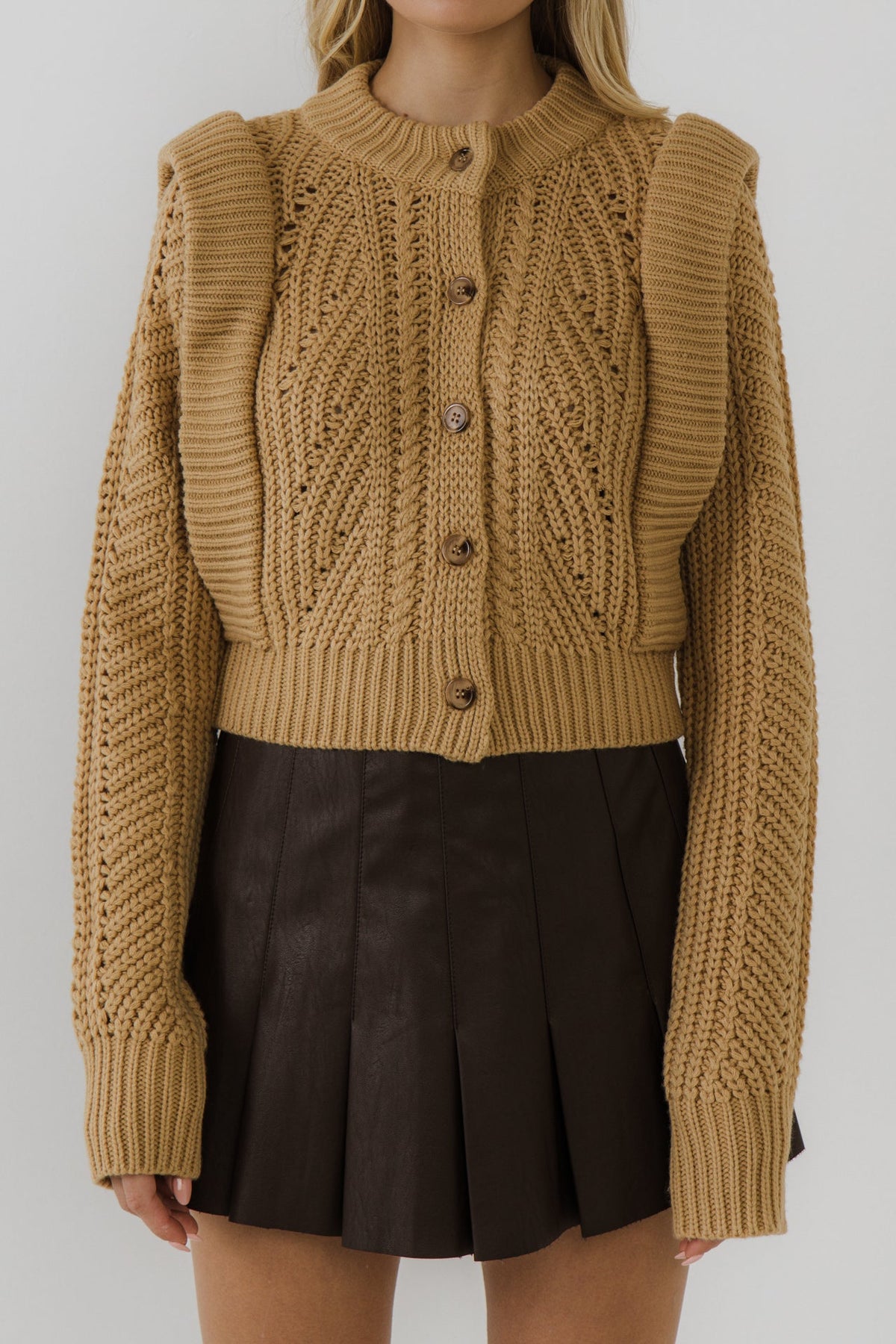 Women Knit Cardigan