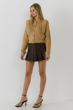 ENGLISH FACTORY - Women Knit Cardigan - SWEATERS & KNITS available at Objectrare