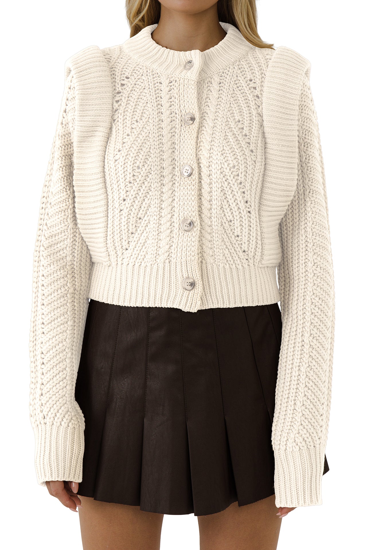 Women Knit Cardigan