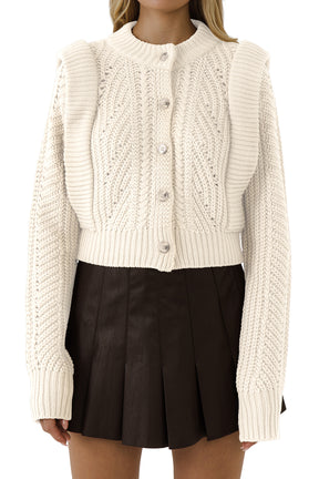 Women Knit Cardigan