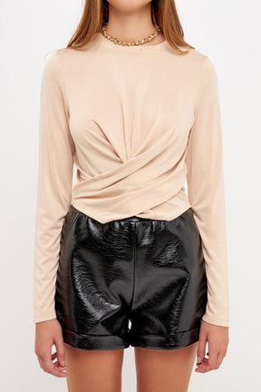 GREY LAB - Wrap T-Shirts - TOPS available at Objectrare
