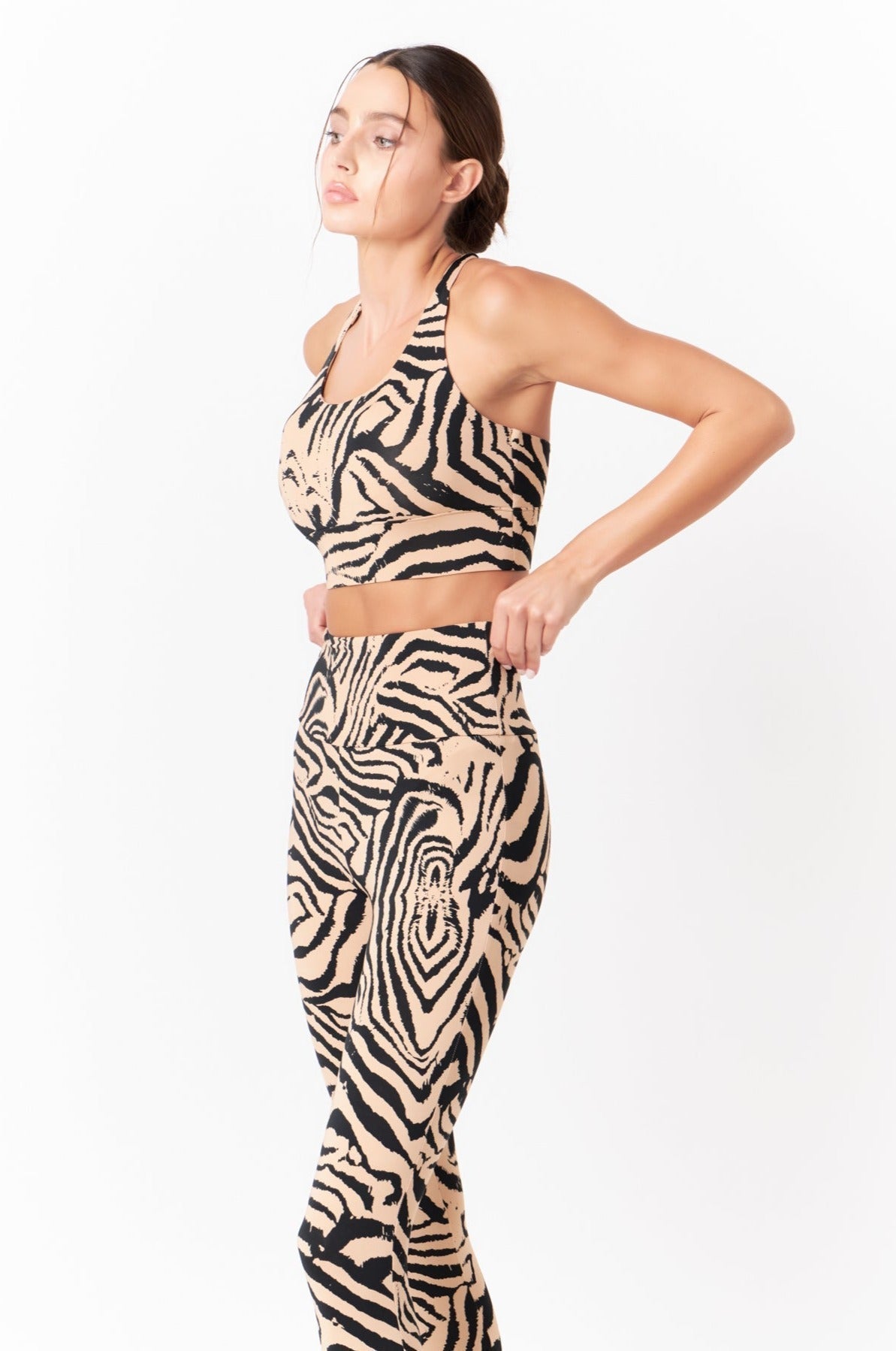 GREY LAB - Animal Print Leggings - LEGGINGS available at Objectrare