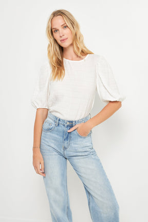 ENGLISH FACTORY - Women Woven Plaid Blouse - TOPS available at Objectrare