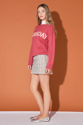 ENGLISH FACTORY - Mini Skirt - SKIRTS available at Objectrare