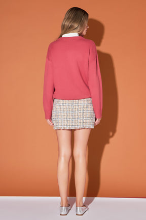 ENGLISH FACTORY - Mini Skirt - SKIRTS available at Objectrare