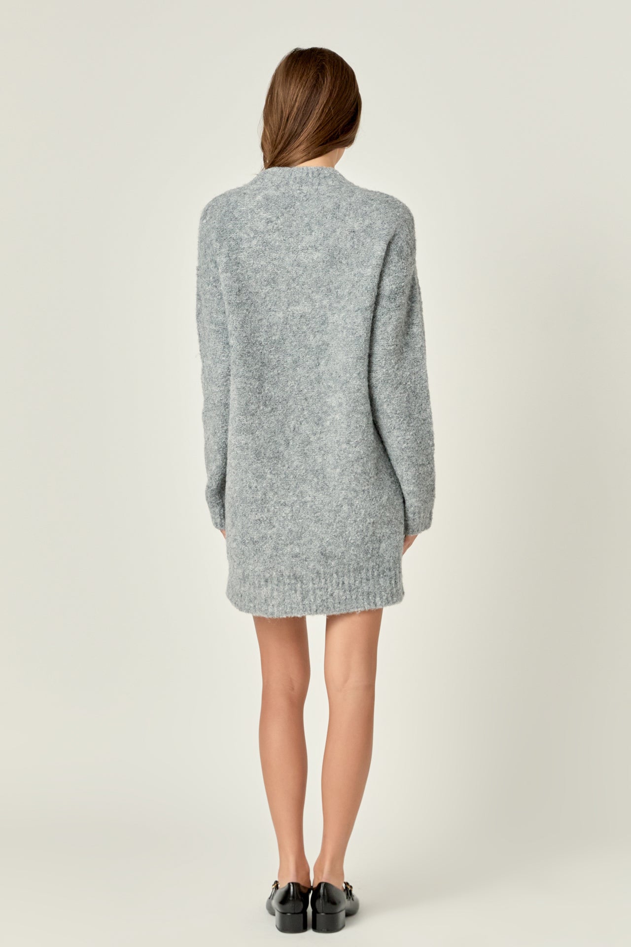 ENGLISH FACTORY - English Factory - Cozy Round Sweater Dress - DRESSES available at Objectrare