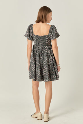 ENGLISH FACTORY - Floral Mini Dress - DRESSES available at Objectrare