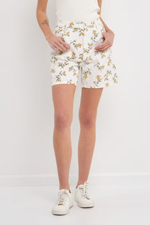 ENGLISH FACTORY - English Factory - Floral Print Shorts - SHORTS available at Objectrare